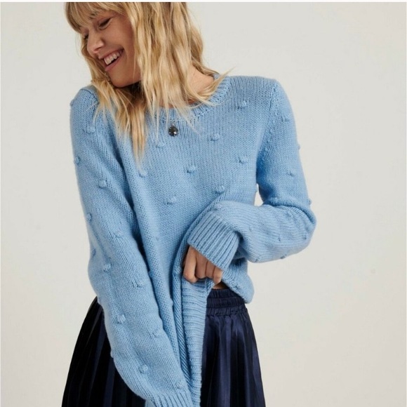 Lucky Brand Sweaters - Lucky brand | Bobble knit Crew Neck Sweater dot